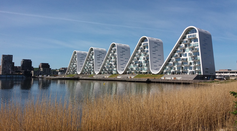 Bølgen i Vejle. Billedet er taget af Trekw og bruges i overensstemmelse med Creative Commons.