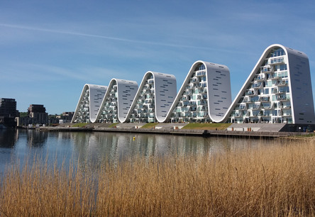 Bølgen i Vejle. Billedet er taget af Trekw og bruges i overensstemmelse med Creative Commons.